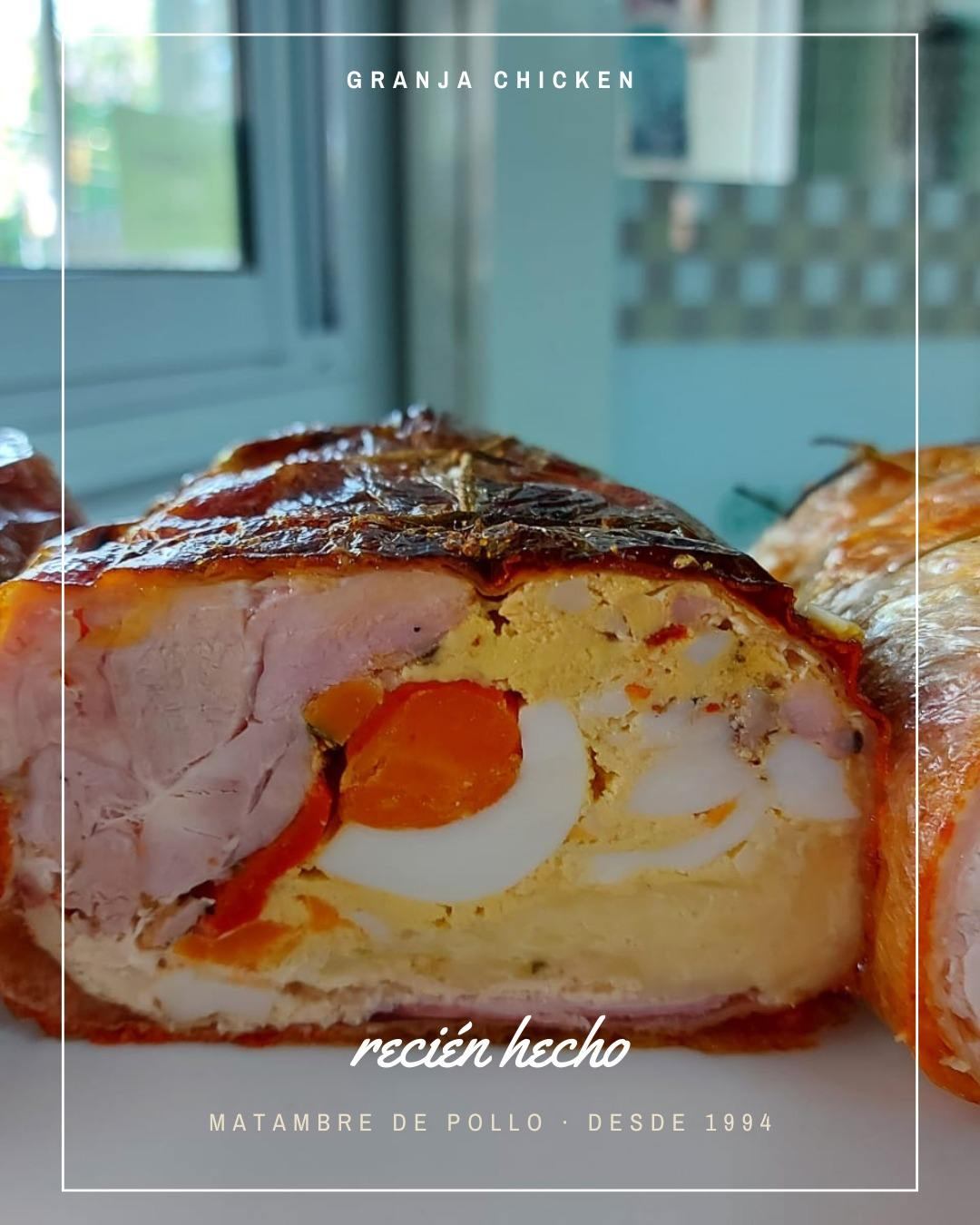 Matambre de pollo de Granja Chicken