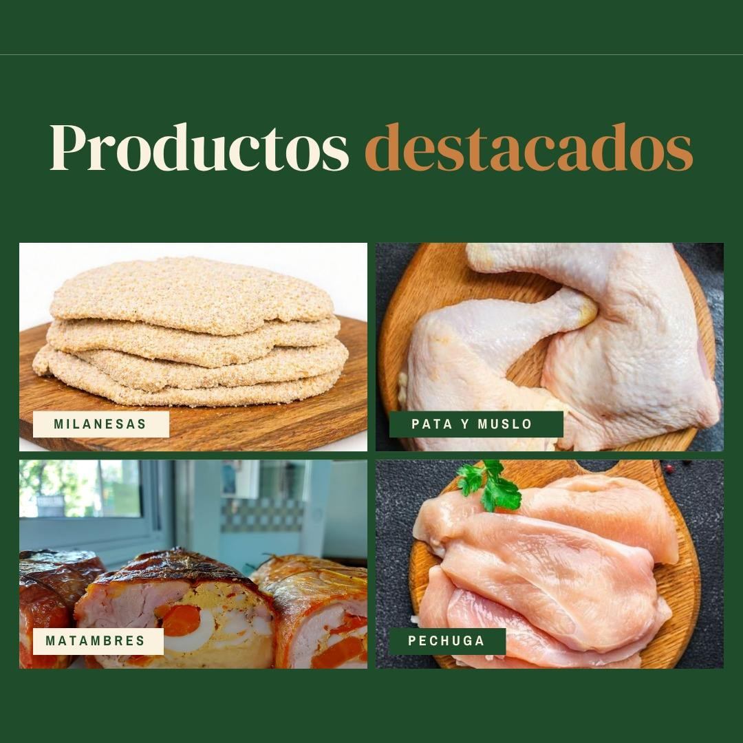 Productos destacados de Granja Chicken
